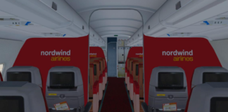 Пристигна авионот на „Нордвинд“, отворена новата директна линија Скопје – Москва