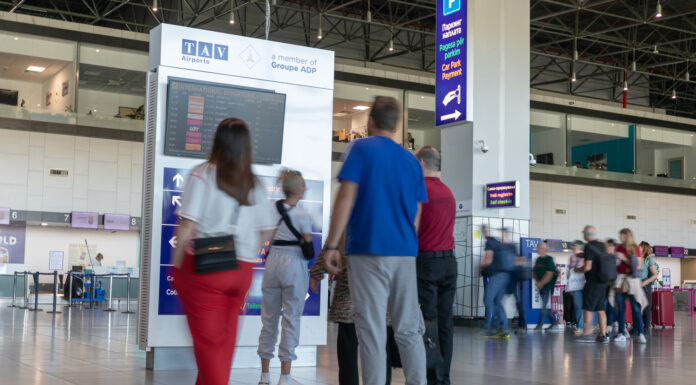 Патници на Меѓународен Аеродром Скопје