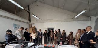 Нова лабораторија за работа во дрво на Факултетот за ликовни уметности – Скопје