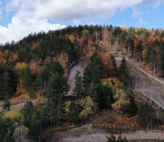 Кожуф добива нова зимска атракција – патека долга 1200 метри