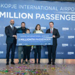 ТАВ Македонија го прослави 3 милионитиот патник во една година на Меѓународниот Аеродром Скопје