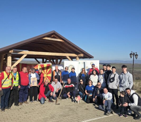 Сојузoт на Ротари клубови на Македонија засади 6.000 медоносни садници низ целата држава