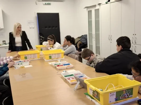 Одржана втора инклузивна STEM работилница ЛЕГО инклузија: „Сетилен пат до иновација“