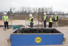Продолжува инвестицискиот циклус на Lidl во Скопје: Почна изградбата на маркет во Гази Баба