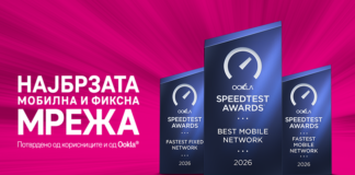 Мрежата на Телеком повторно најдобра во Македонија: рекордни шест Ookla®Speedtest награди™