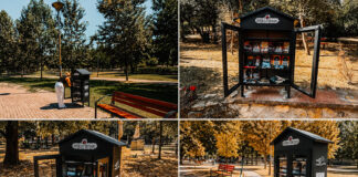 Скопје доби пет библиотеки под отворено небо: „Сакам книги„ му подари нови книги на градот