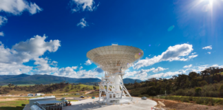 НАСА ја проширува Deep Space Network со огромна нова антена во пустината во Калифорнија